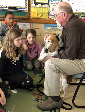 Bella's Good Deeds - April, 2019: This Beagle's Nose Knows